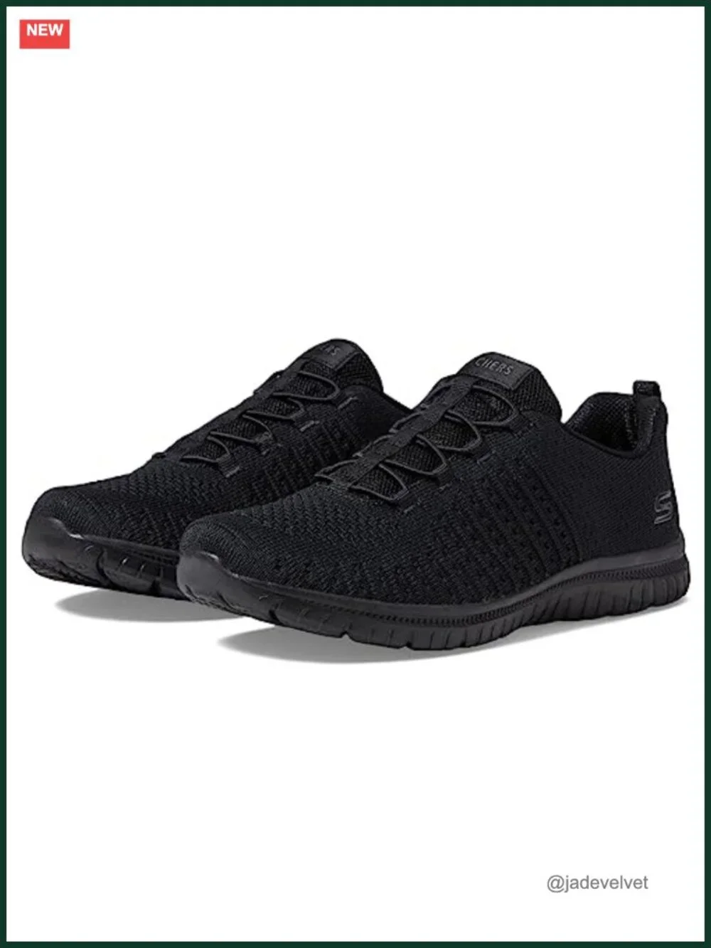 Skechers Women's Virtue Slip-On Memory Foam Walking Sneaker Athletic